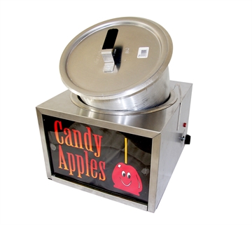 kandiserede æble maskine